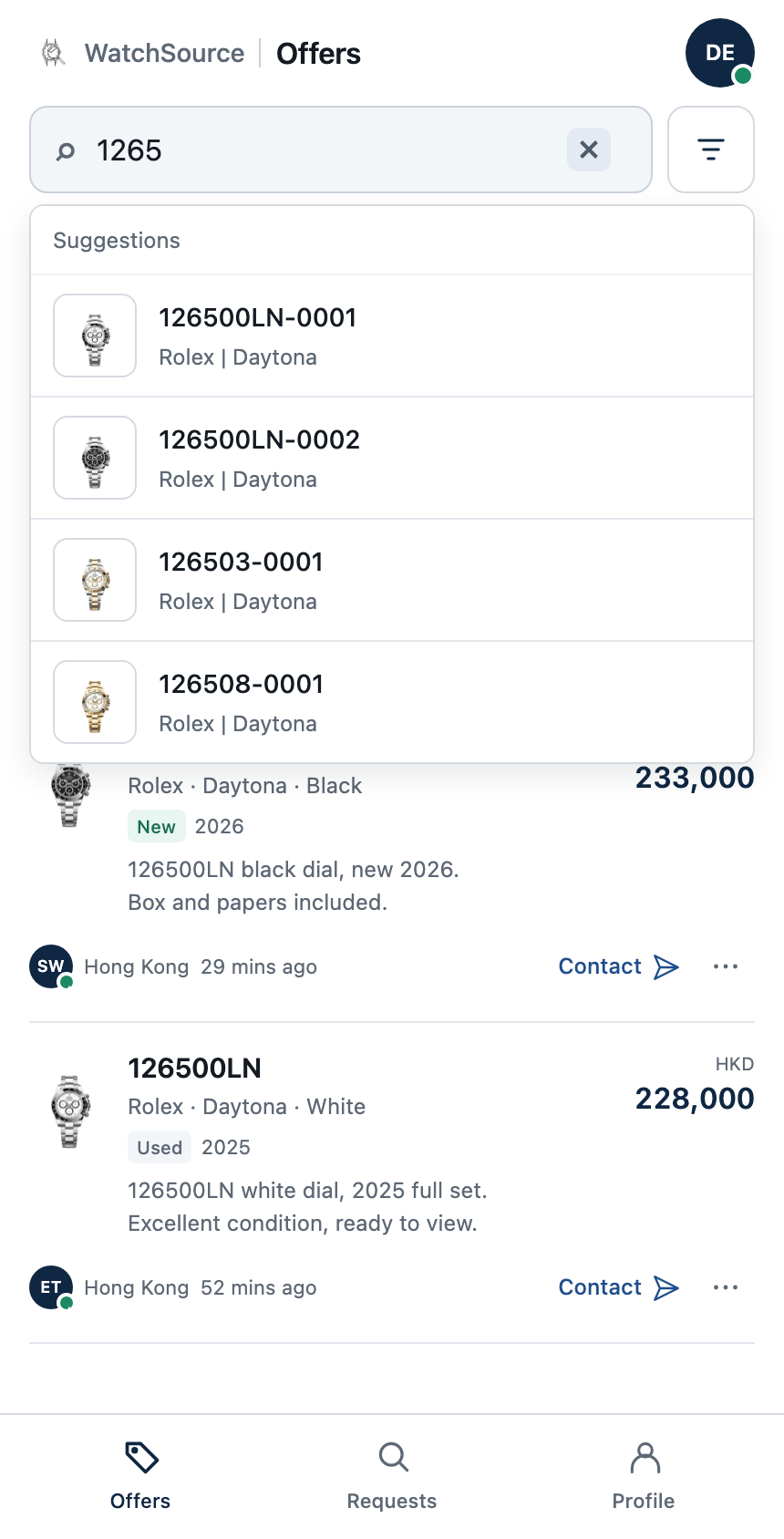 Watch Source reference suggestions preview